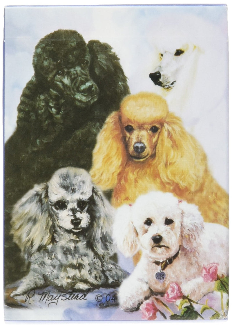 Best Friends Playing Cards, by Ruth Maystead - Poodle - BeesActive Australia