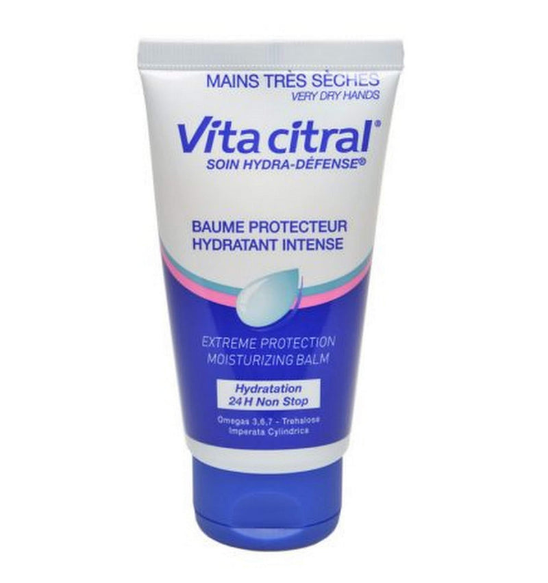 Vita Citral Hydra-Defense Hand Balm for Dry Hands 75ml - Intense Soothing and Softening Balm for Dry Hands - BeesActive Australia