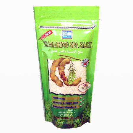 Yoko - Tamarind Spa Salt - Natural Spa At Your Home!! Deep Cleans and Skin Whitening [Enrich Vitamin E] 300 G Made in Thailand - BeesActive Australia