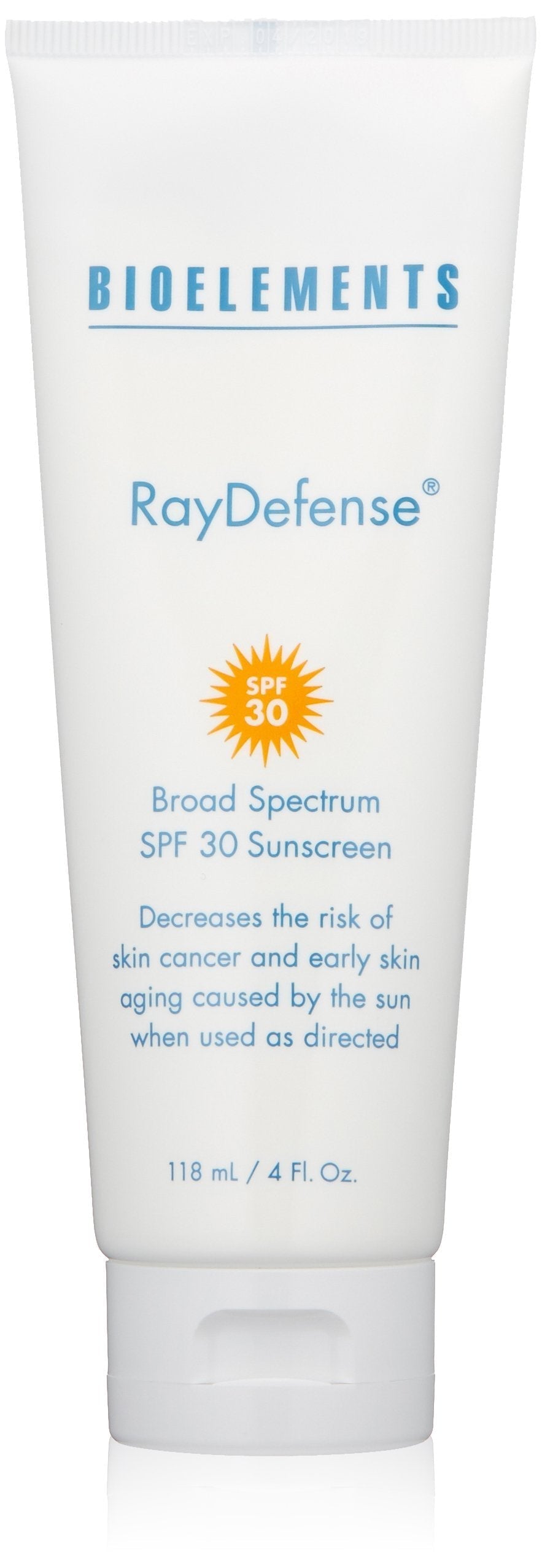 Bioelements Raydefense Broad Spectrum SPF 30 Sunscreen, 4 Fl Oz - BeesActive Australia
