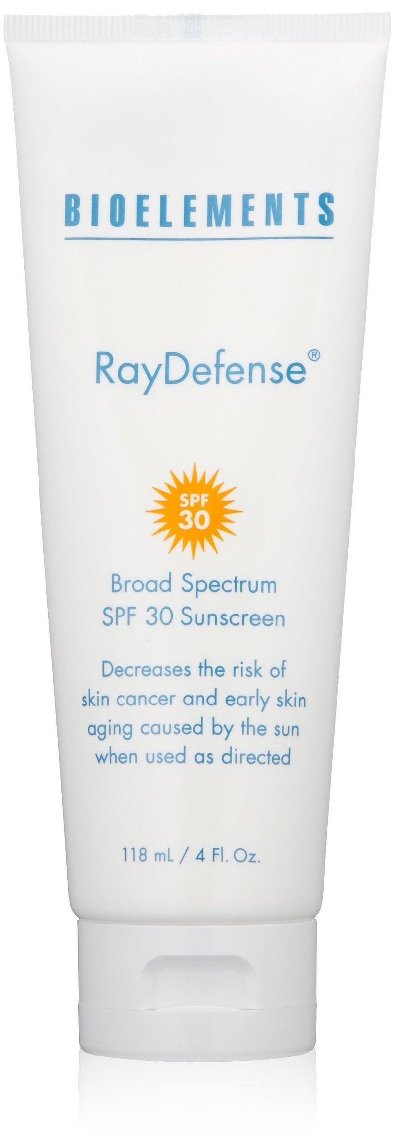 Bioelements Raydefense Broad Spectrum SPF 30 Sunscreen, 4 Fl Oz - BeesActive Australia