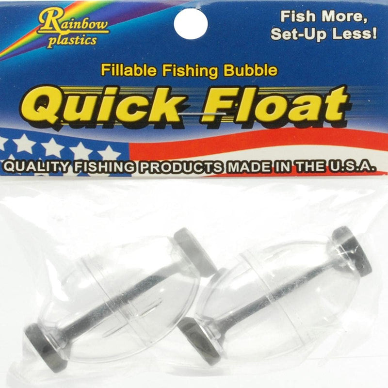 Double X Tackle RQF-35-2C 2PK Poly Bag Quick Float Medium Clear - BeesActive Australia
