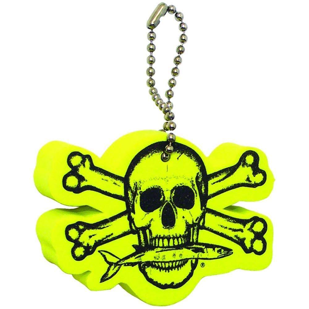 [AUSTRALIA] - Calcutta Outdoors Key Float – Fishing Boat Water Yellow Keychain, Durable Foam Accessory 