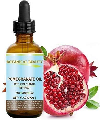 Botanical Beauty Pomegranate Oil -100% Pure, 100% Natural. For Face, Hair and Body 1 oz-30 ml. Amazing skin care for beautiful, younger-looking skin. - BeesActive Australia