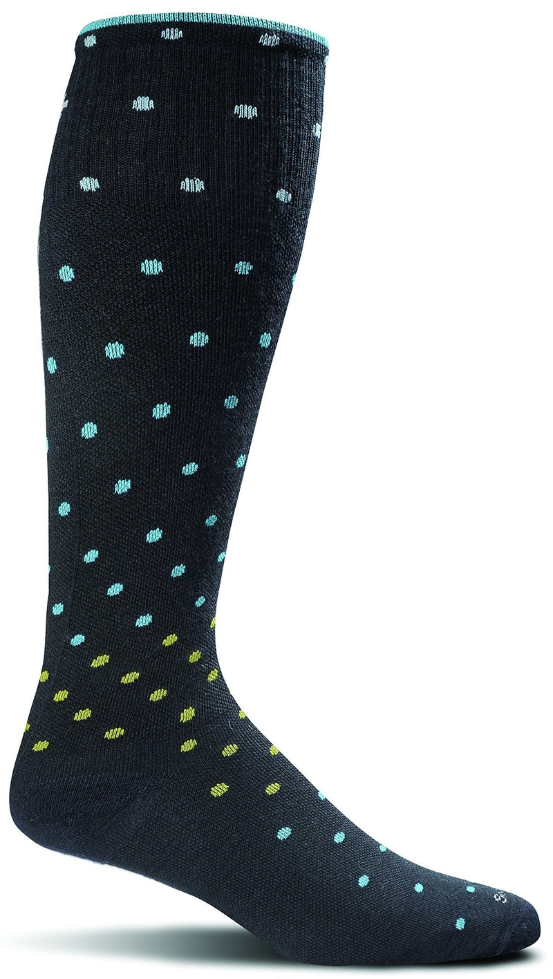 [AUSTRALIA] - Sockwell Women's On The Spot Graduated Compression Socks Small-Medium Black Multi 