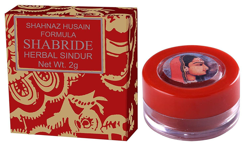 Shahnaz Husain Shabride Maroon Herbal Ayurvedic Powder Sindoor Latest International Packaging (2 g) - BeesActive Australia