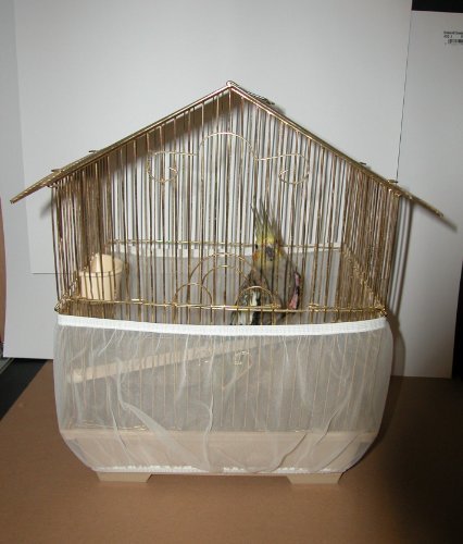 Sheer Guard Bird Cage Skirt - Made in USA - Large Size White - BeesActive Australia