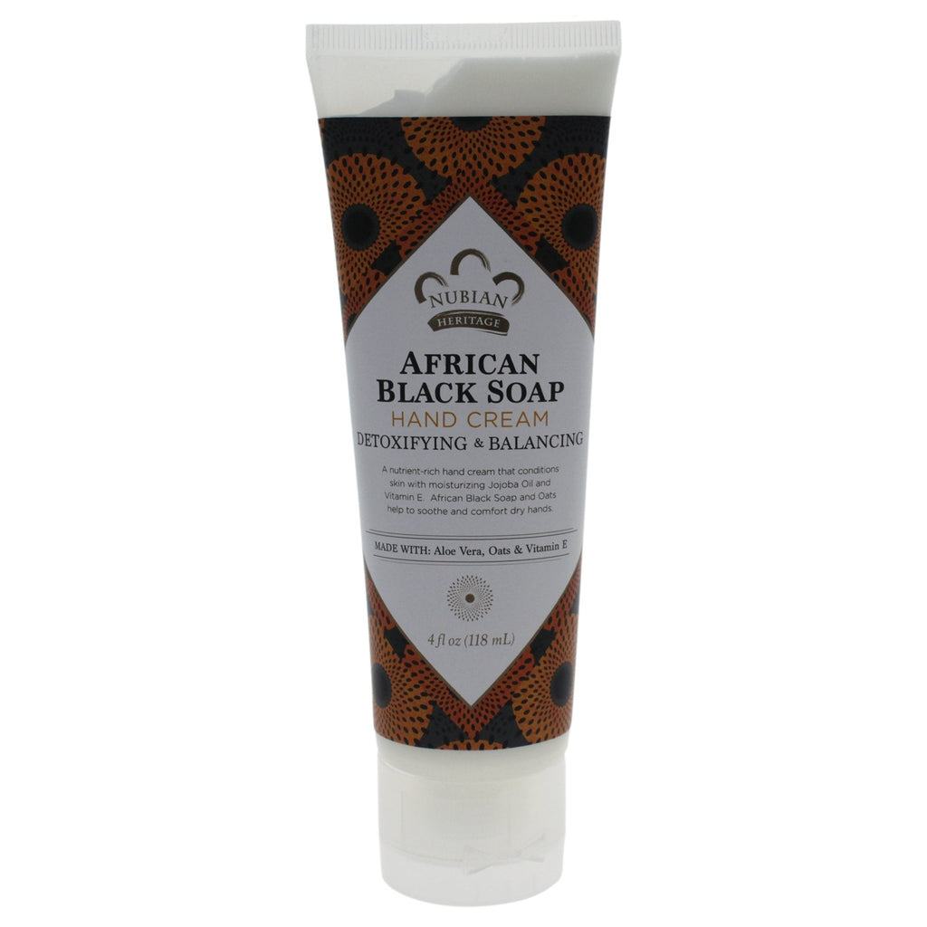 Nubian Heritage Hand Cream, African Black Soap, 4 Ounce - BeesActive Australia