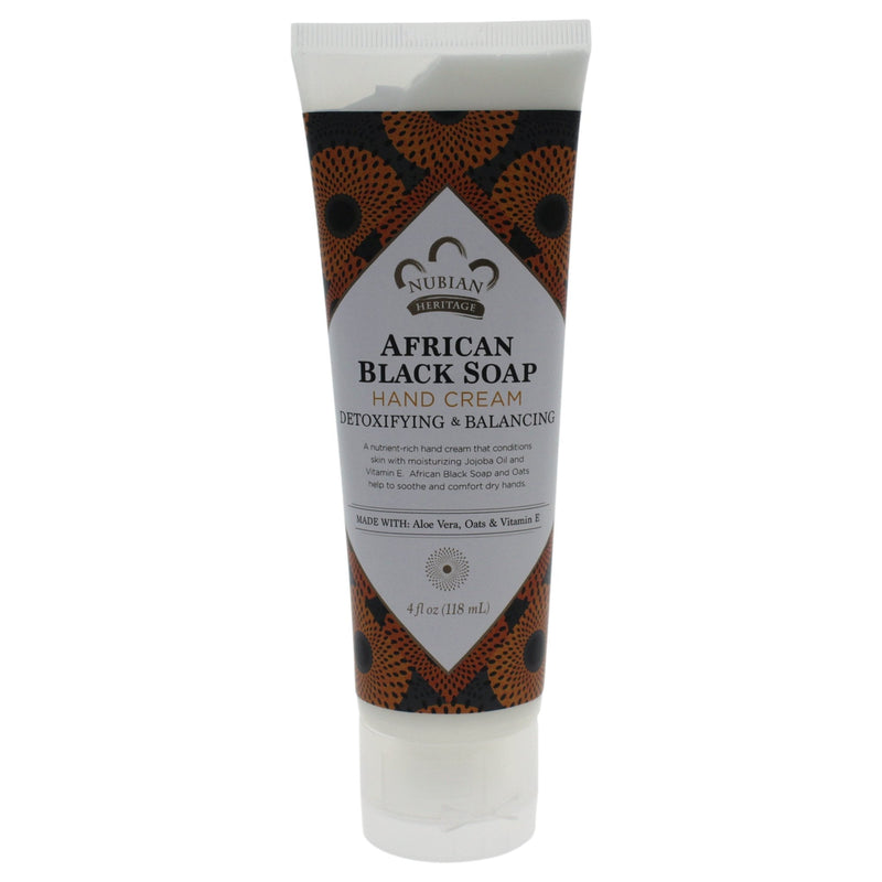 Nubian Heritage Hand Cream, African Black Soap, 4 Ounce - BeesActive Australia