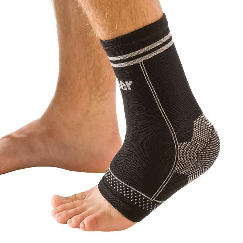 Mueller Sports Medicine 4-Way Ankle Support Sleeve, for Men and Women, Black, S/M - BeesActive Australia