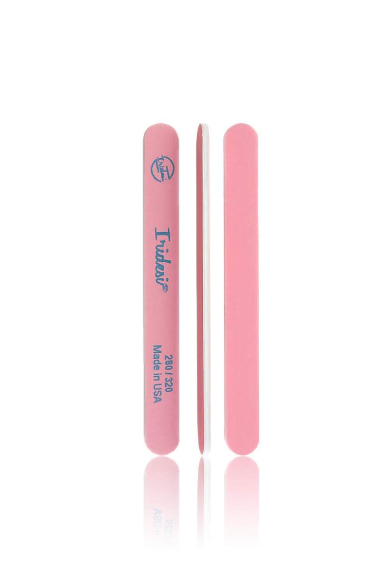 Nail Files and Buffers Premium Pink Light Pink 280 320 Washable Emery Boards 7 Inches Long 12 Pack - BeesActive Australia