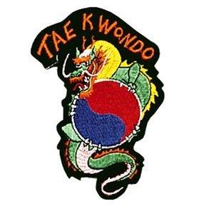 [AUSTRALIA] - Dragon / Tae Kwon Do Patch - 4" Dia. 