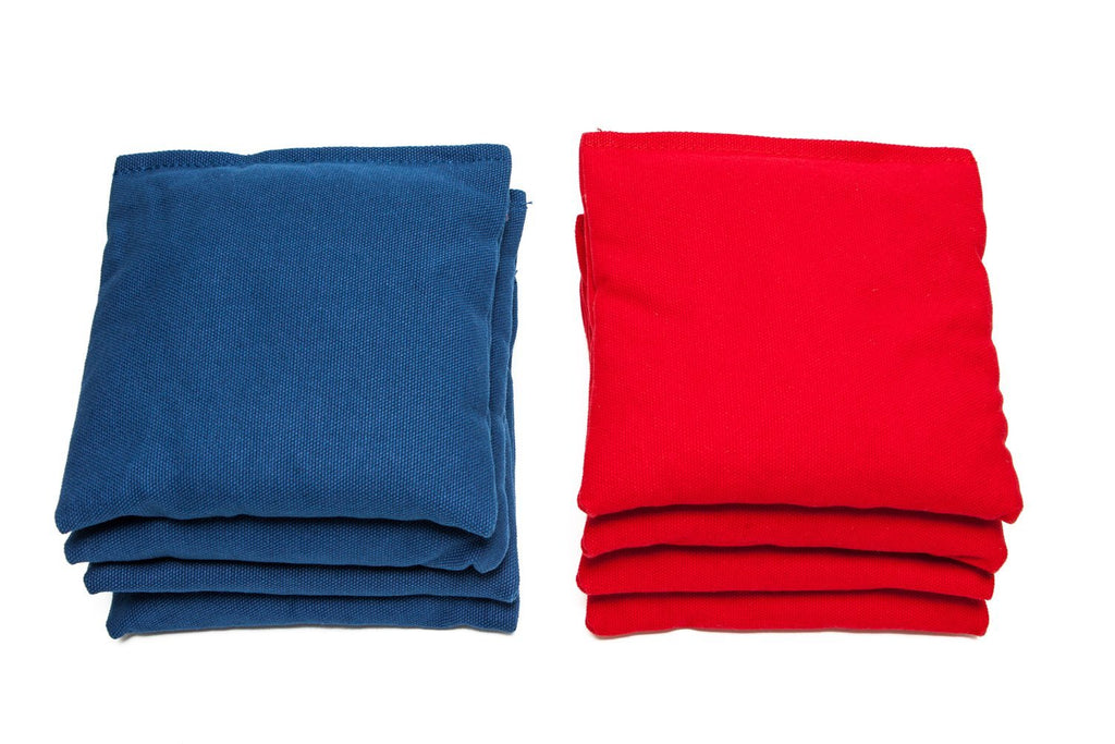 [AUSTRALIA] - Weather Resistant Cornhole Bags (Set of 8) by SC Cornhole:: Choose Your Colors Red/Royal Blue 