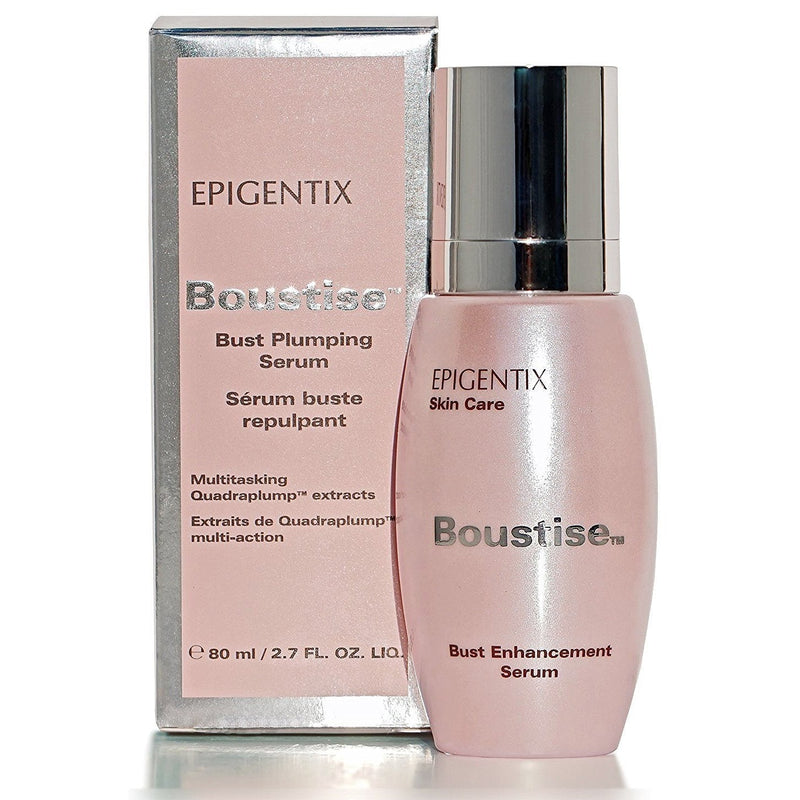 Boustise Breast-Enlargement Cream 2.7oz - ORGANIC QUADRAplump Extracts 4 CONCENTRATED Fat Trapping Moisture Binding Actives - 2 Month Supply - Natural Bust Enhancement Plumping Lotion - Made In Canada - BeesActive Australia