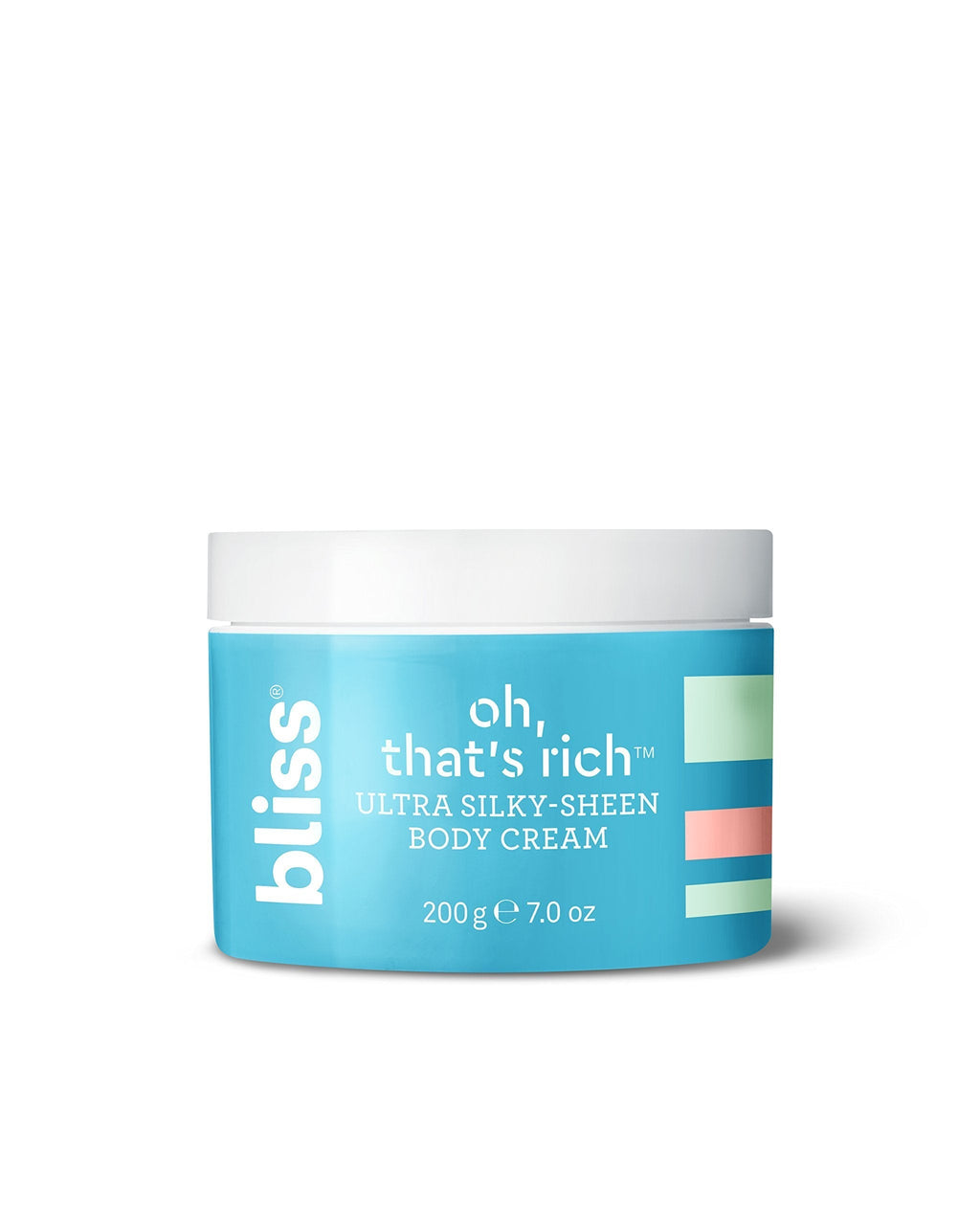 Bliss Oh, That's Rich Ultra Silky-Sheen Body Cream | Instantly Absorbs | Smooth & Soothe the Driest Skin | Paraben Free, Cruelty Free | 7.0 oz - BeesActive Australia