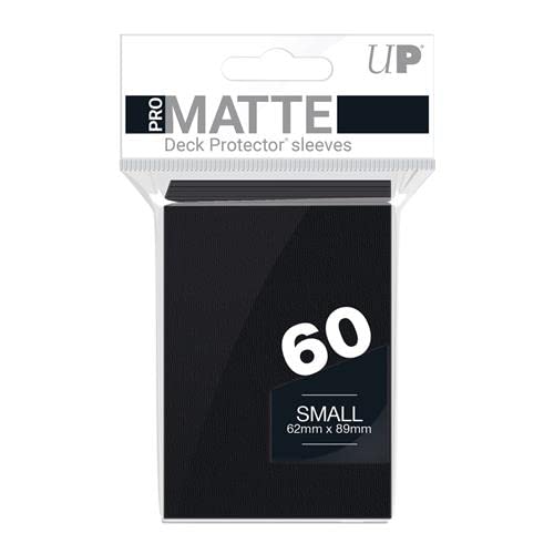 Ultra Pro 60ct Pro-Matte Black Small Deck Protectors, black, small - BeesActive Australia