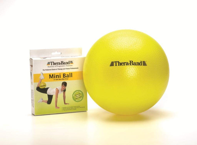 TheraBand Mini Ball, Small Exercise Ball for Yoga, Pilates, Abdominal Workouts, Shoulder Therapy, Core Strengthening, At-Home Gym & Physical Therapy Tool - BeesActive Australia