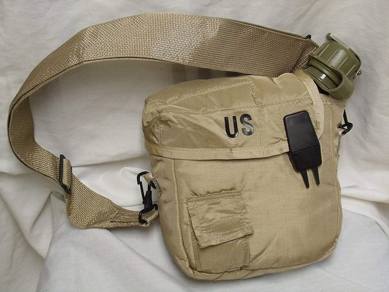 Military issue 2 Quart Water Canteen with New Issue Insulated Carrier and Shoulder Sling - BeesActive Australia