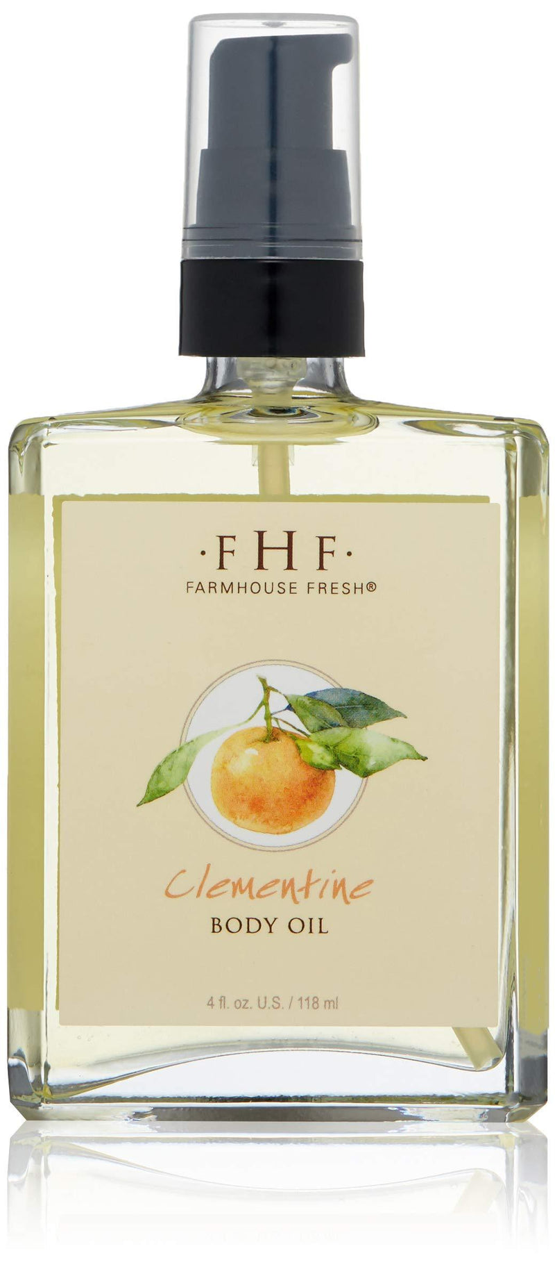 FarmHouse Fresh Clementine Body Oil, Orange, 4 Fl Oz - BeesActive Australia