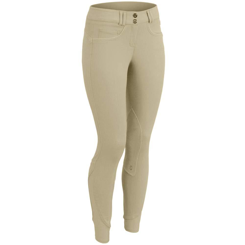 [AUSTRALIA] - Equistar Child's Pull On Cotton Knee Patch Riding Breeches, 16 