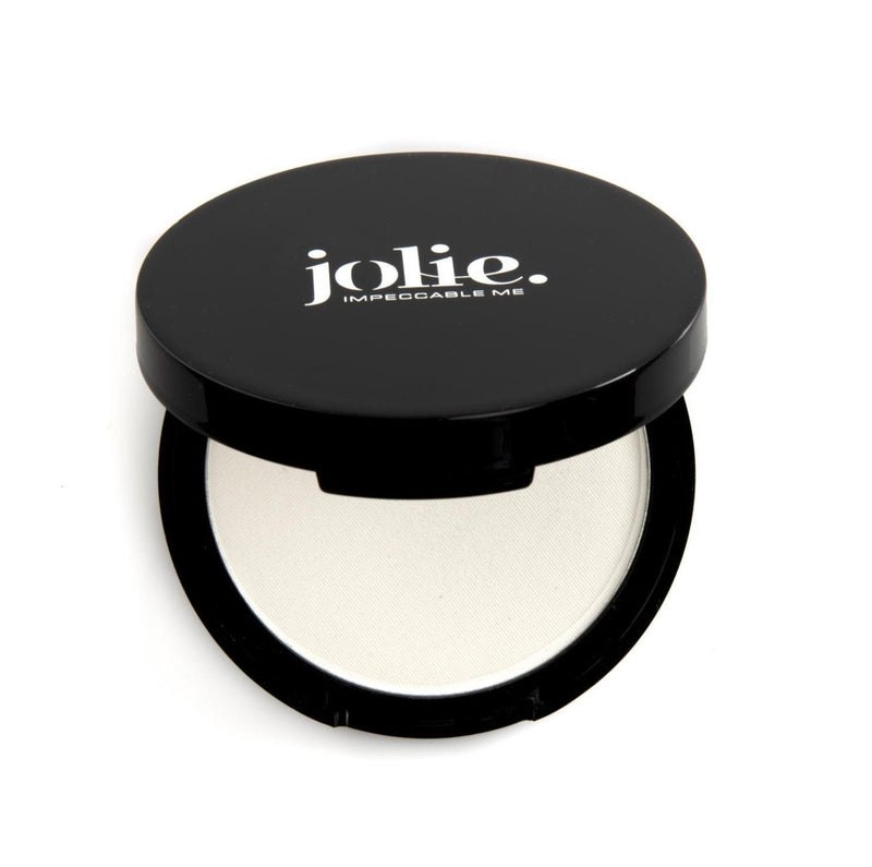 Jolie Invisible Pressed Blotting Oil Absorbing Unisex Mattifying Powder - Transluscent - Puff and Mirror Included - Lightweight Finishing Powder -Oil Control - No Harsh Ingredients - Vegan Net Wt. .37 oz - BeesActive Australia