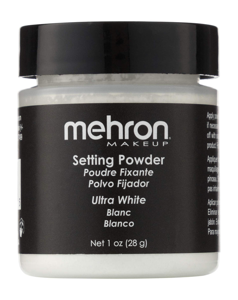 Mehron Makeup Setting Powder (1 oz) (Ultra White) Ultra White - BeesActive Australia