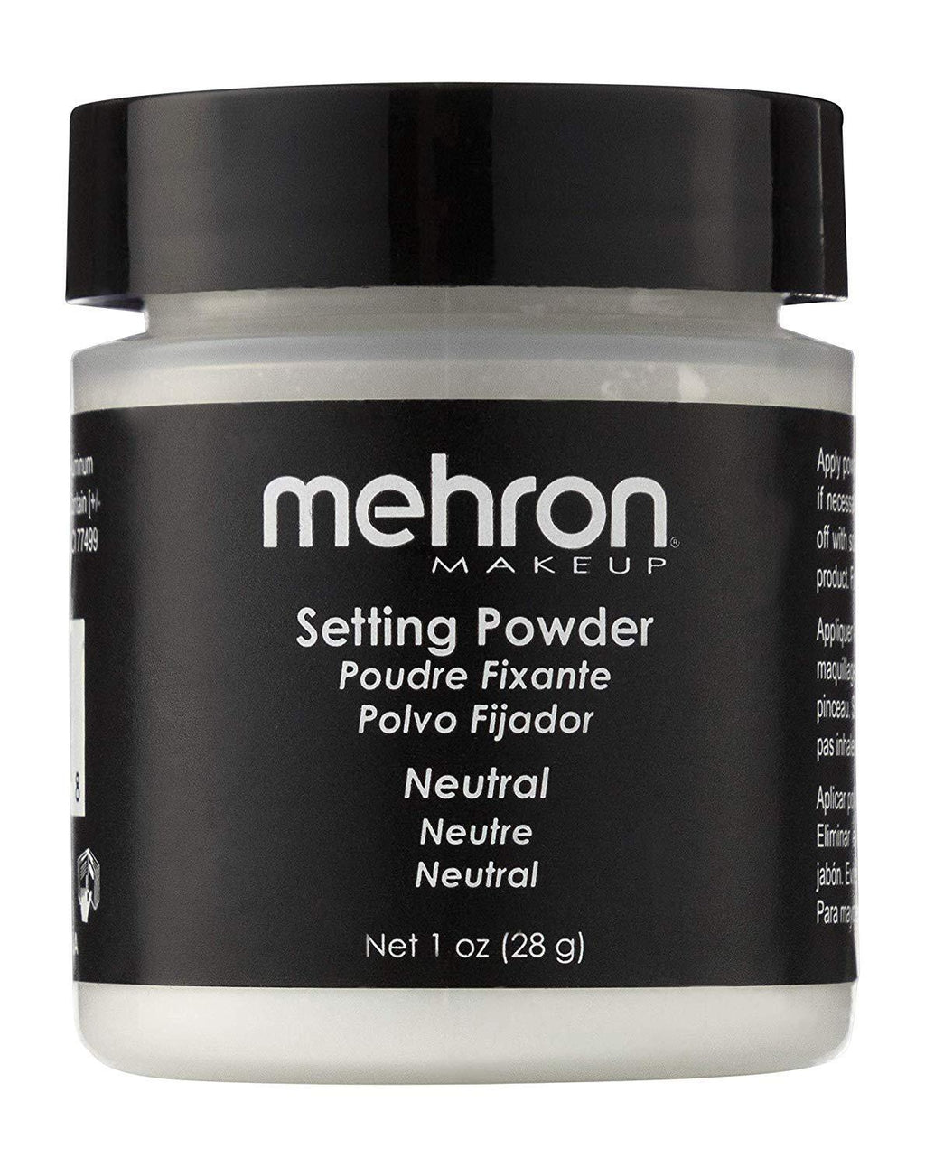 Mehron Makeup Setting Powder (1 oz) (Neutral) Neutral - BeesActive Australia