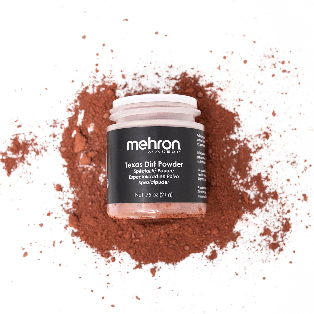 Mehron Texas Dirt Special Effects Makeup Powder (0.75 oz), Medium - BeesActive Australia