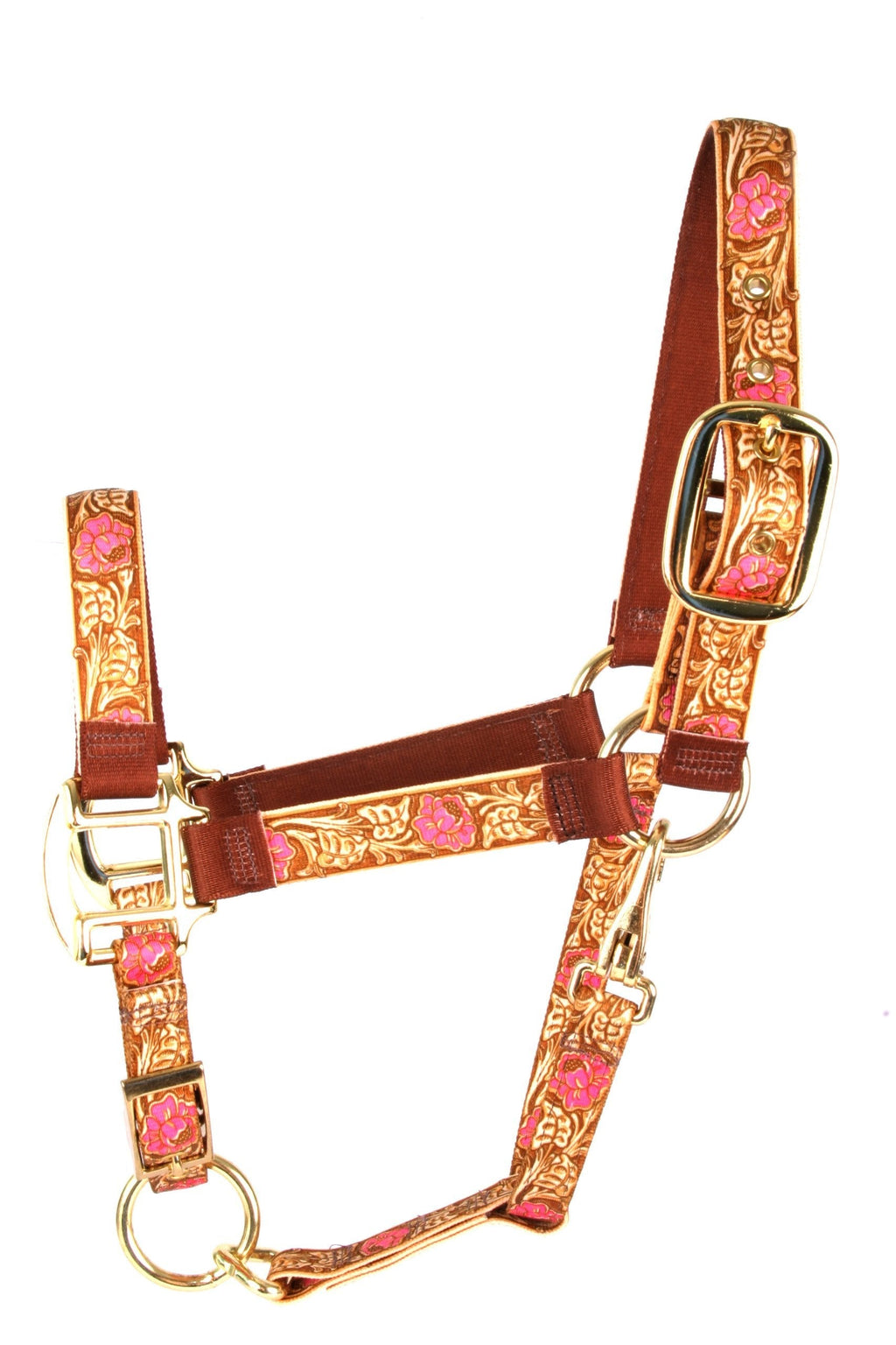 [AUSTRALIA] - Red Haute Horse LRP1203A High Fashion Horse Horse Halter, Leather Rose Pink 