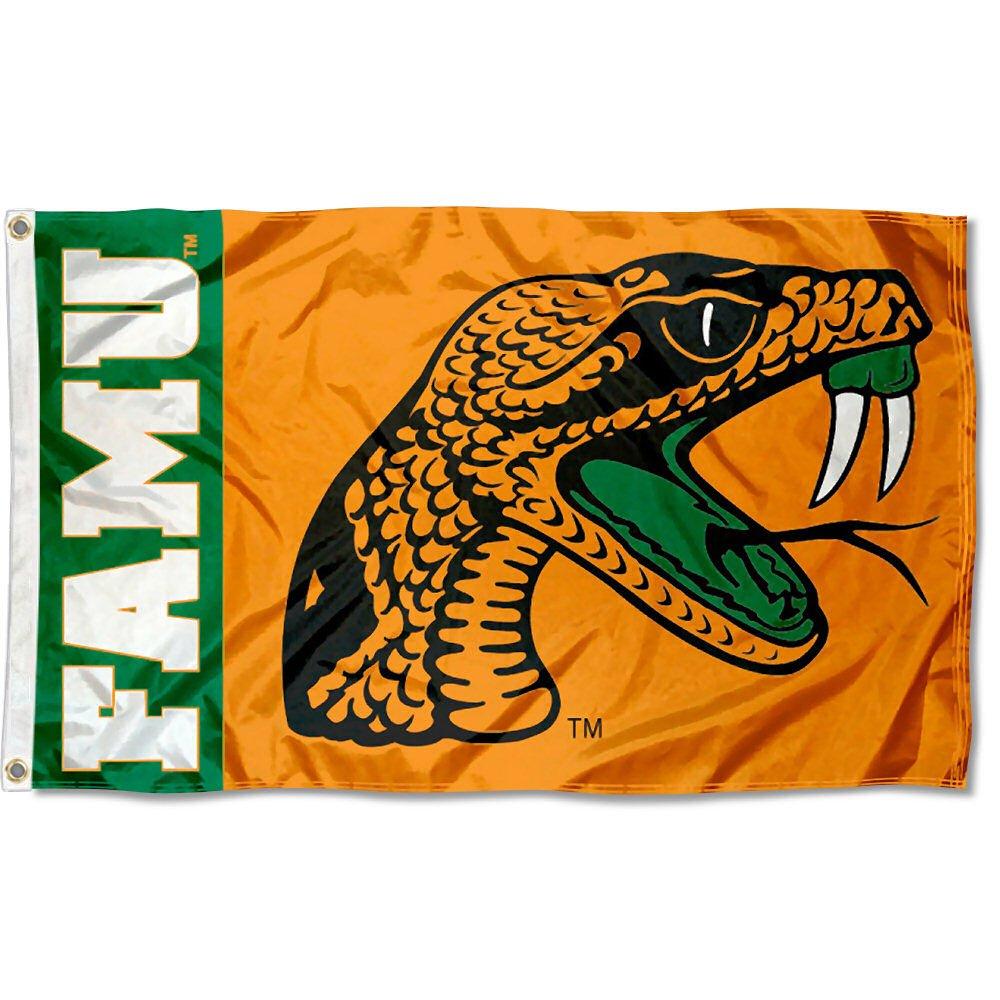 Florida A&M Rattlers FAMU University Large College Flag - BeesActive Australia