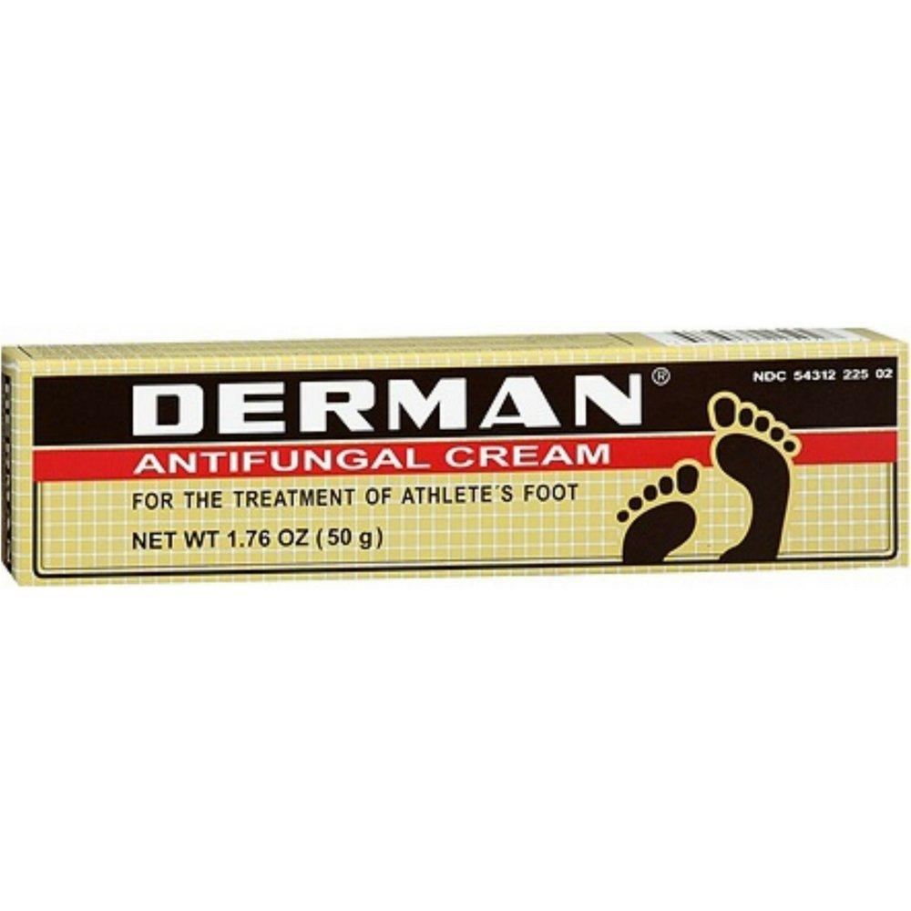 Derman Antifungal Cream for the Treatment of Athlete's Foot 1.76 oz. (3-Pack) - BeesActive Australia