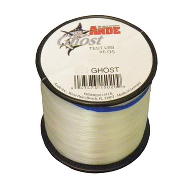 Ande G14-50C Ghost Monofilament Fishing Line, 1/4-Pound Spool, 50-Pound Test, Clear Finish - BeesActive Australia
