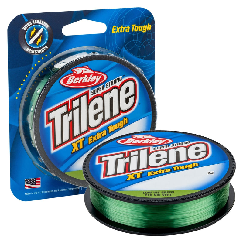 Berkley Trilene XT Filler 0.015-Inch Diameter Fishing Line, 12-Pound Test, 300-Yard Spool, Low Vis Green - BeesActive Australia