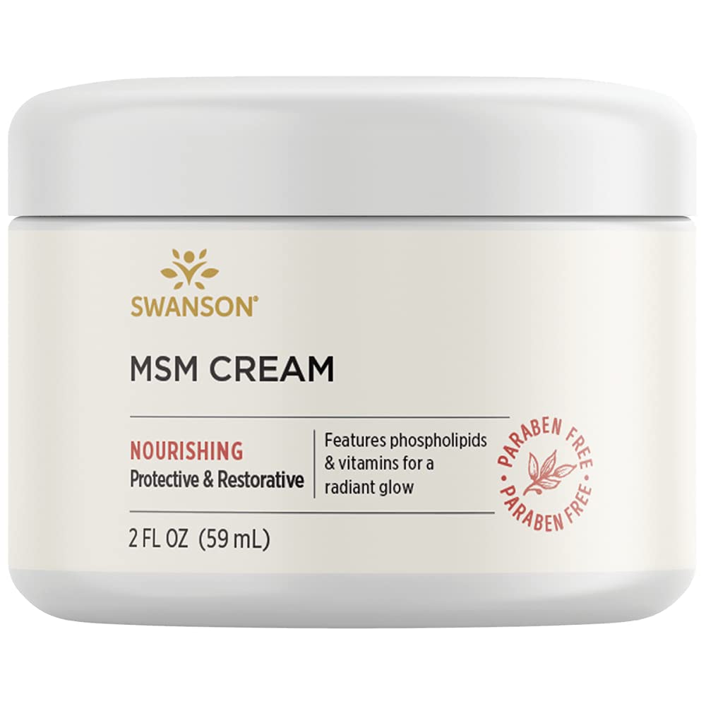 Swanson Msm Cream 2 fl Ounce (59 ml) Cream - BeesActive Australia