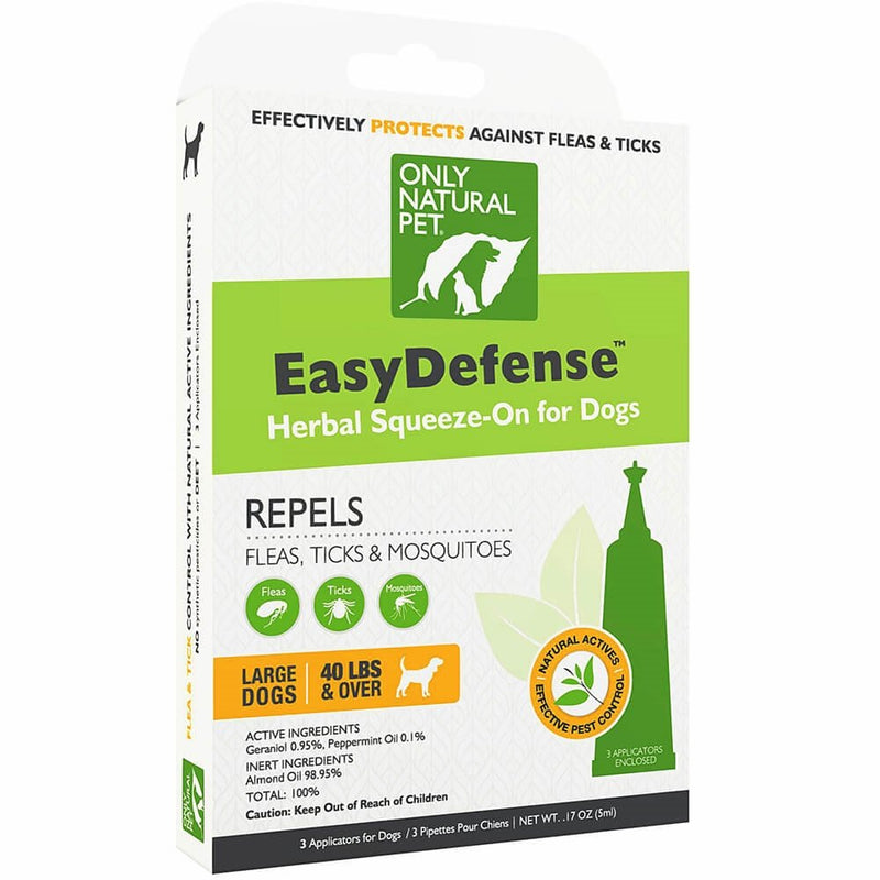 Only Natural Pet Herbal Defense SqueezeOn Dog Flea Control - BeesActive Australia