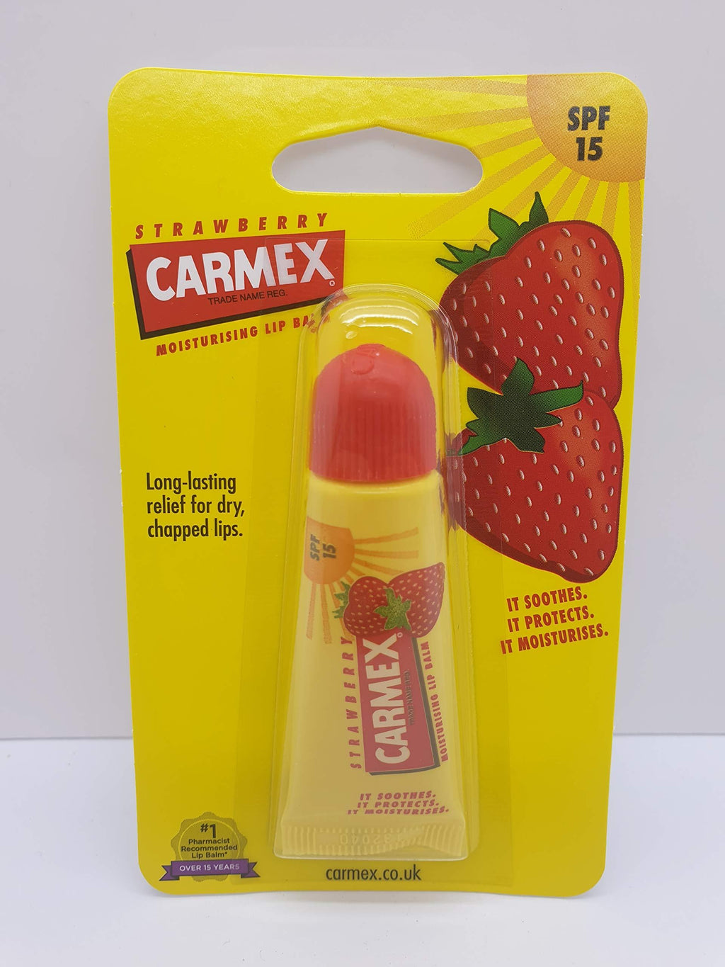 Carmex Soothing Lip Balm, Strawberry 0.35 oz - BeesActive Australia