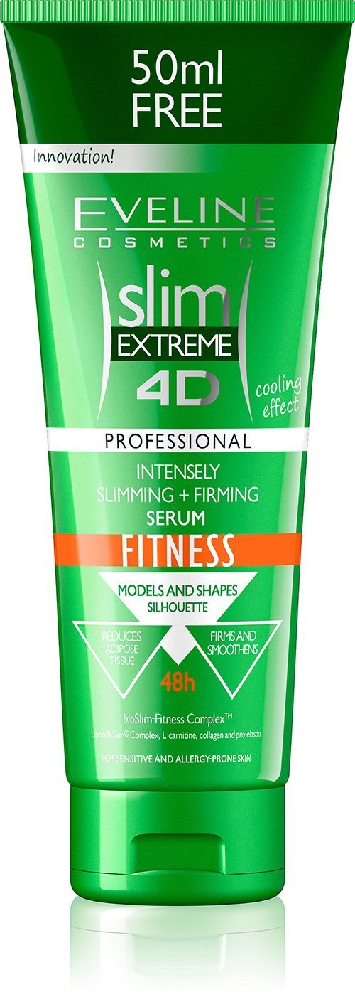 SLIM EXTREME 4D SLIMMING AND FIRMING SERUM ANTI-CELLULITE FITNESS 250ml - BeesActive Australia