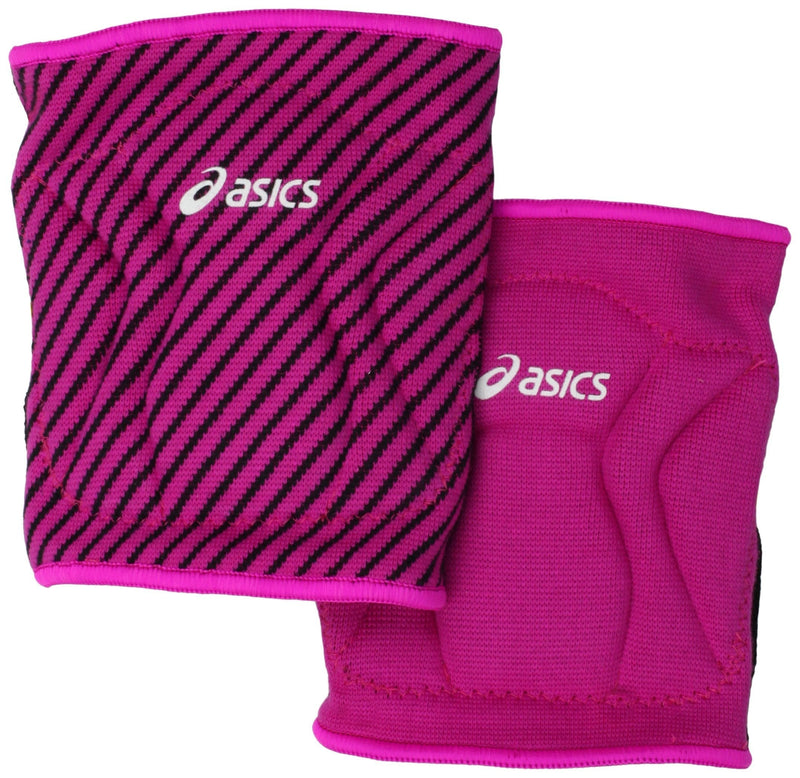 [AUSTRALIA] - ASICS Replay Reversible Knee Pad One Size Fits All Pink Glow/Black 