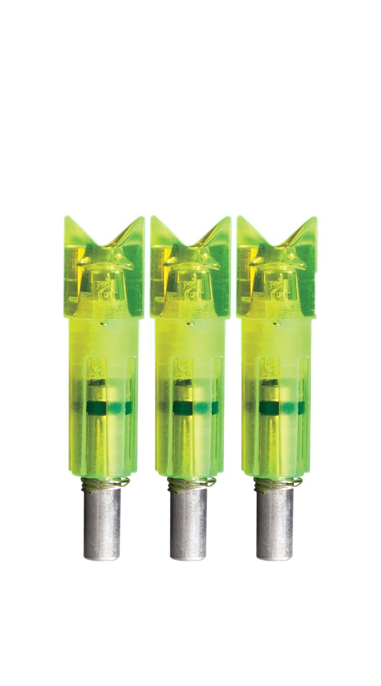 Lumenok Gold Tip Crescent Bolt End (3-Pack), Green - BeesActive Australia