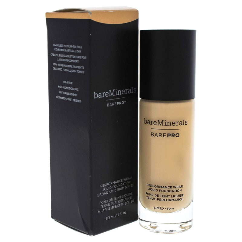 bareMinerals Barepro Performance Wear Liquid Foundation SPF 20, Light Natural, 1 Fl Oz - BeesActive Australia