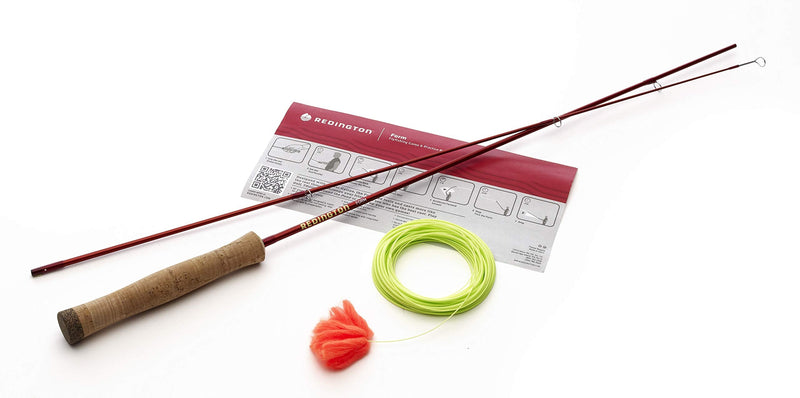 Redington Form Game Fly Rod, 4'2" w/ Line - Lava, One Size (5-8012027) - BeesActive Australia