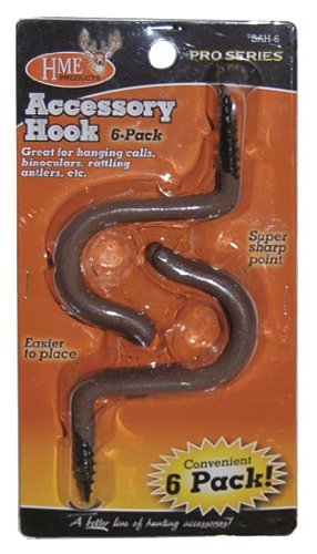 HME Products Single Accessory Hook (6 Pack) - BeesActive Australia