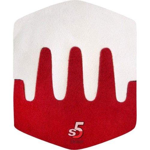 [AUSTRALIA] - Dexter Accessories Unisex - S5 Sawtooth Slide Sole One Size White/Red 