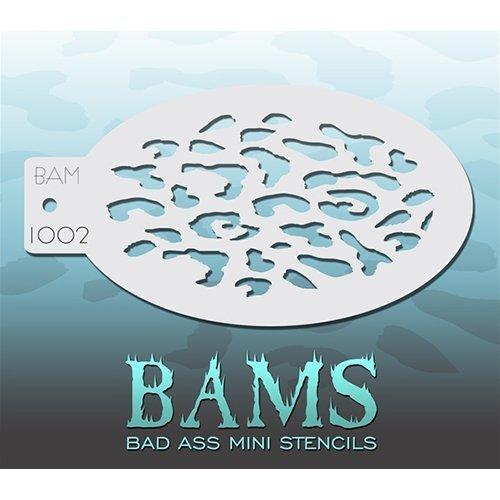 Bad Ass Leopard Mini Stencil BAM1002 - BeesActive Australia