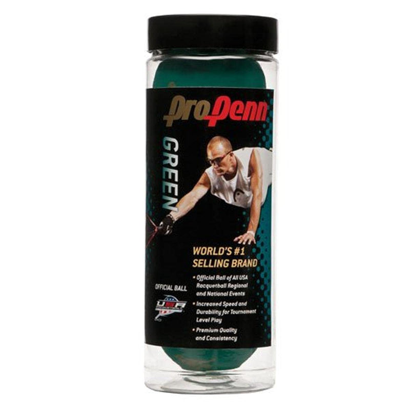 Propenn Green Racquetball 1 Can (3 Balls) - BeesActive Australia