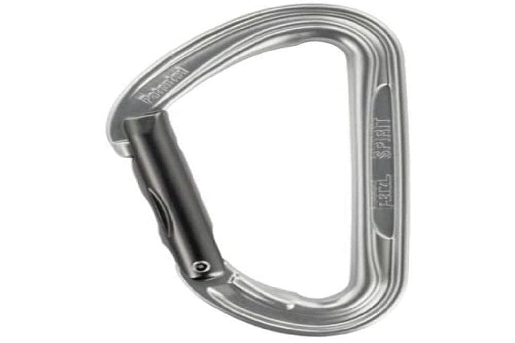 PETZL Spirit 3D Carabiner Silver With Black Gate - BeesActive Australia