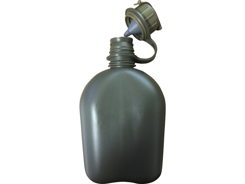 Canteen, 1-Quart, USGI Issue, NSN 8465-01-115-0026, OD Green, with M1 NBC Cap - BeesActive Australia