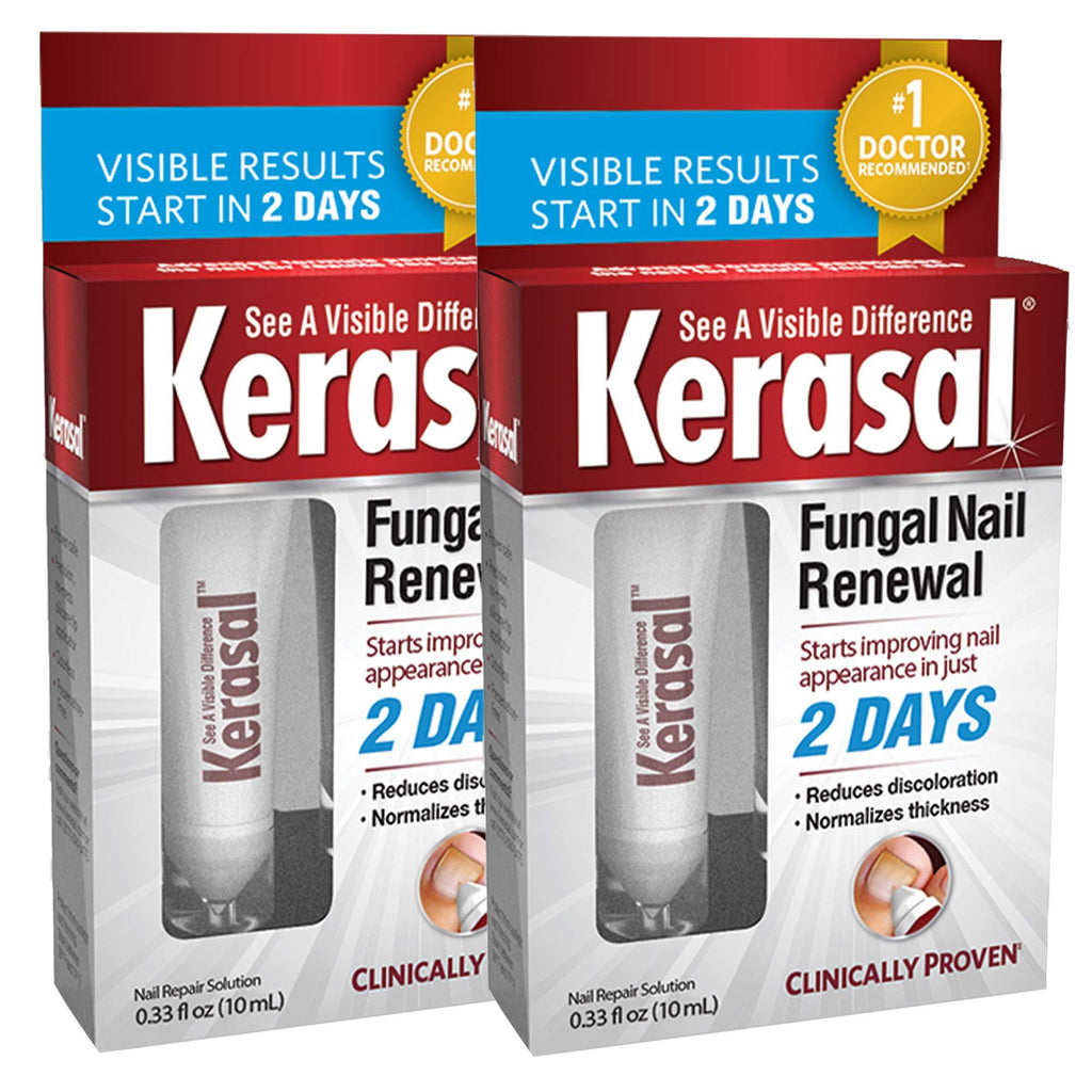 Kerasal Nail Fungal Nail Renewal Treatment 10ml (2 Pack) - BeesActive Australia