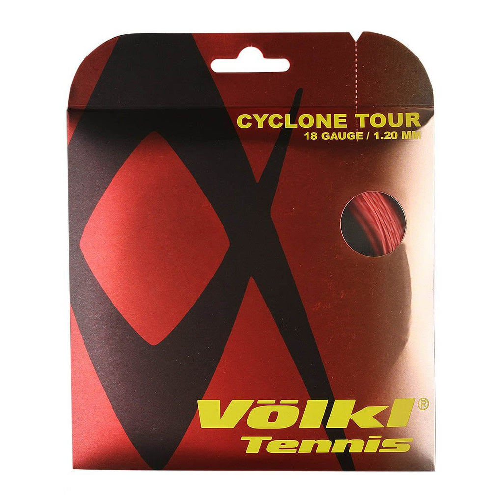 Volkl Cyclone Tour 18G/1.20MM Red Tennis String by Volkl - BeesActive Australia