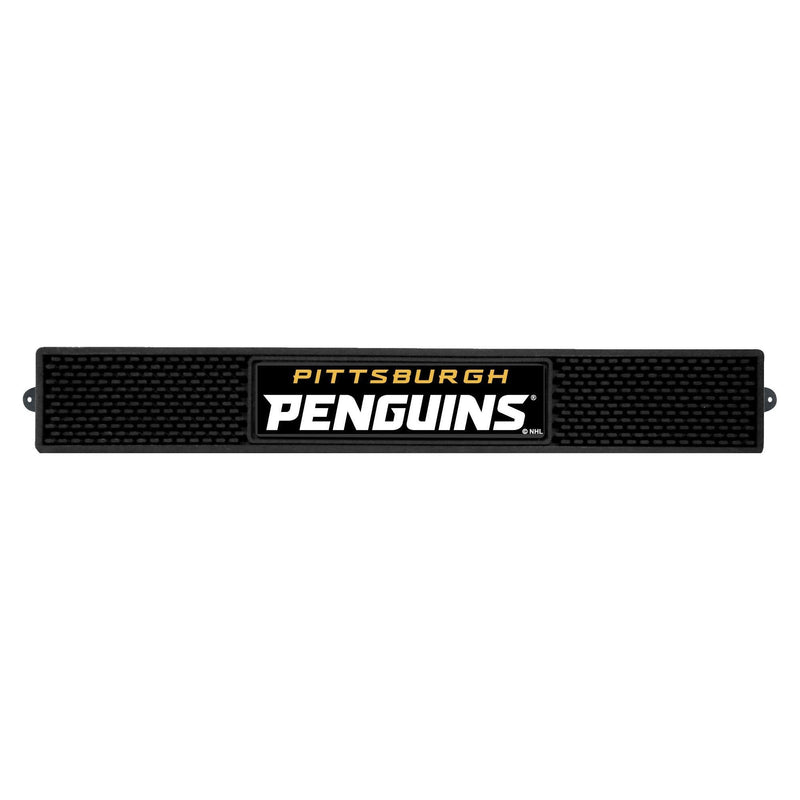 FANMATS NHL Pittsburgh Penguins Vinyl Drink Mat , 3.25"x24" - BeesActive Australia